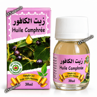 Huile Camphrée 100% naturelle | Tonifiante | 30 ml