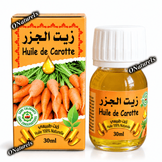 Huile de Carotte 100% naturelle | Illuminatrice | 30 ml