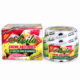 Crème Huile de Figue de Barbarie Assila | Soin Anti-Âge | 100 g