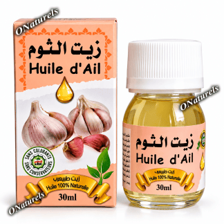 Huile d'Ail 100% naturelle | Fortifiante | 30 ml