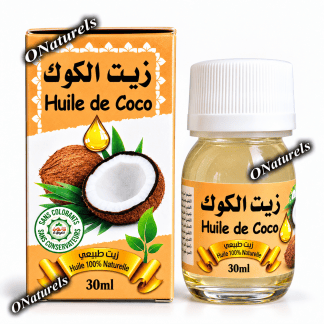 Huile de Coco 100% naturelle