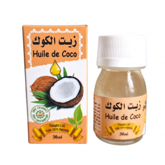 Huile de Coco 100% naturelle | Antioxidant et Nourrissante | 30ml