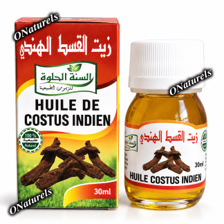 Huile de Costus Indien 100% naturelle | Soin Traditionnel | 30 ml