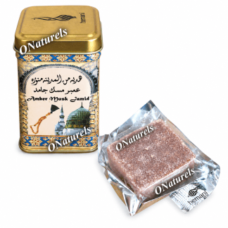 Musc solide Jamid Ambre Hemani | Parfum Chaud et Élégant | 1 unité