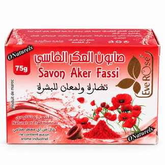 Savon Aker Fassi 100 % naturel | Éclat de Teint | 75 g