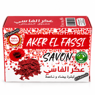 Savon Aker Fassi 100 % naturel | Éclat de Teint | 80 g
