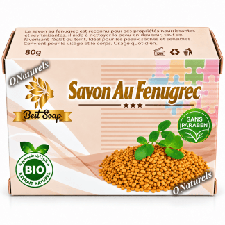 Savon au Fenugrec BIO | Nourrissant | 80 g