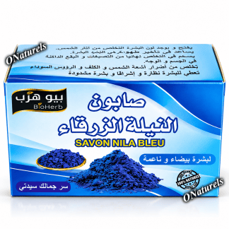 Savon Nila Bleu 100 % naturel | Éclaircissant | 70 g