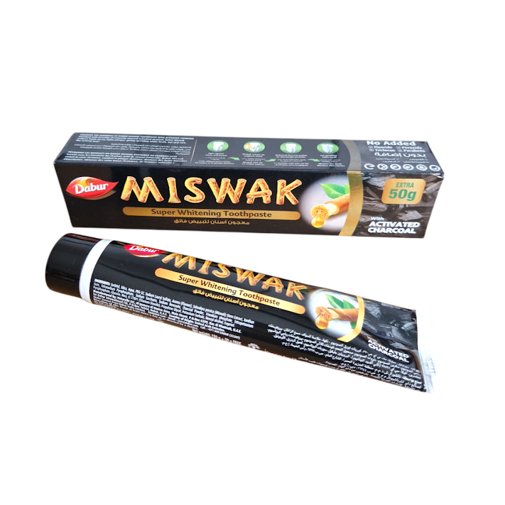 Dentifrice Miswak | charbon actif | 170G