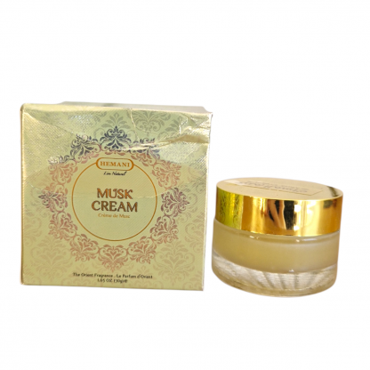 Crème au musc | Parfum Doux, Intime et Longue Tenue | 30g