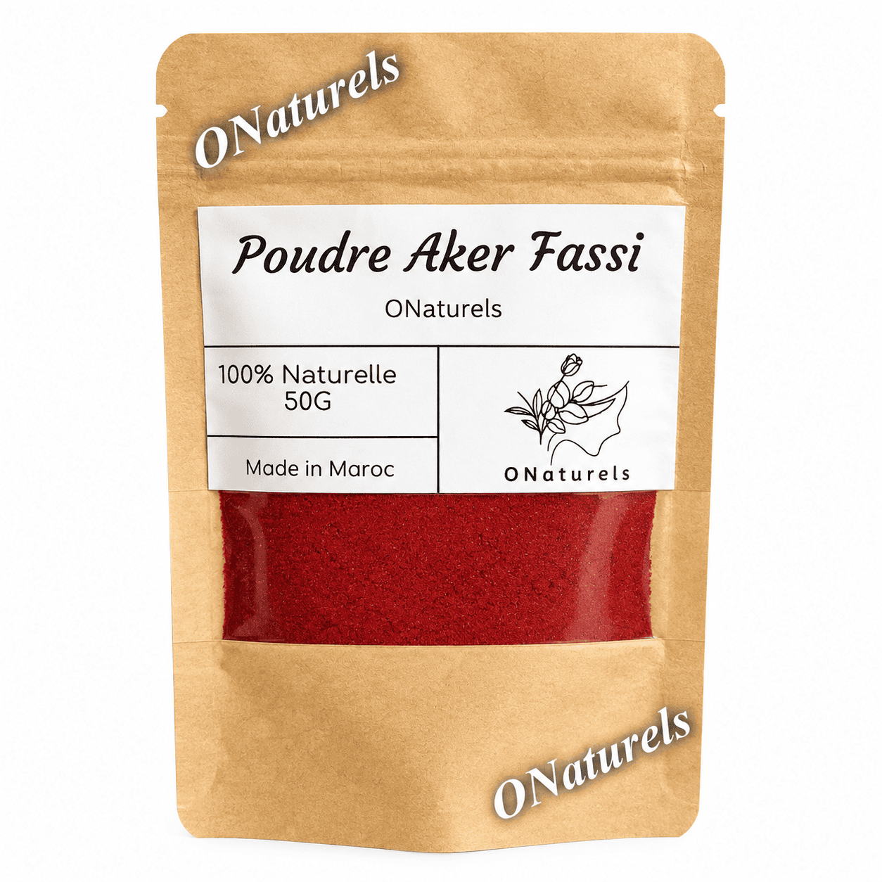 Poudre Aker Fassi 100% naturelle 50 g