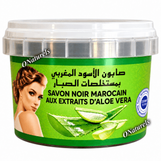 Savon Noir Beldi Aloe Vera 100 % naturel | Apaisant | 250 g