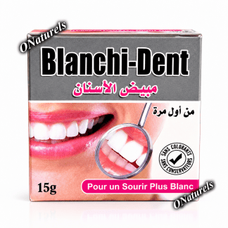 Poudre Dentaire Blanchi-Dent | Éclat du Sourire | 15 g