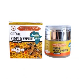 Crème au Venin d’Abeille Afrique Soap | Fermeté et Anti-rides | 80 g
