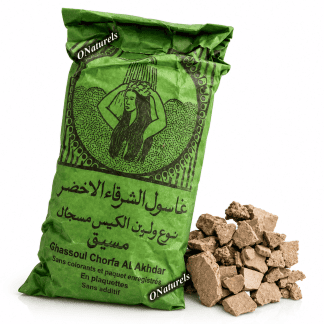 Ghassoul Chorfa Al Akhdar | Argile Marocaine Purifiante | 500 g