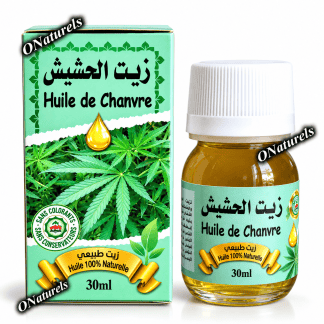 Huile de Chanvre 100 % Naturelle | Revitalisante | 30 ml