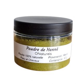Henné Naturel | Soin traditionnel peau et cheveux | 50 g