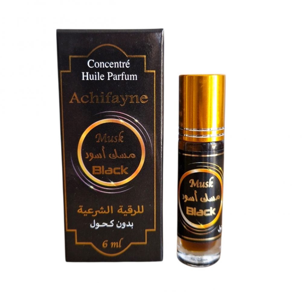 Parfum Musc Noir Achifayne | Parfum Intense et Profond | 6 ml