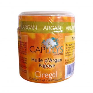 Gel Nourrissant Argan et Papaye Capilys | Cire Gel Capillaire | 120 ml