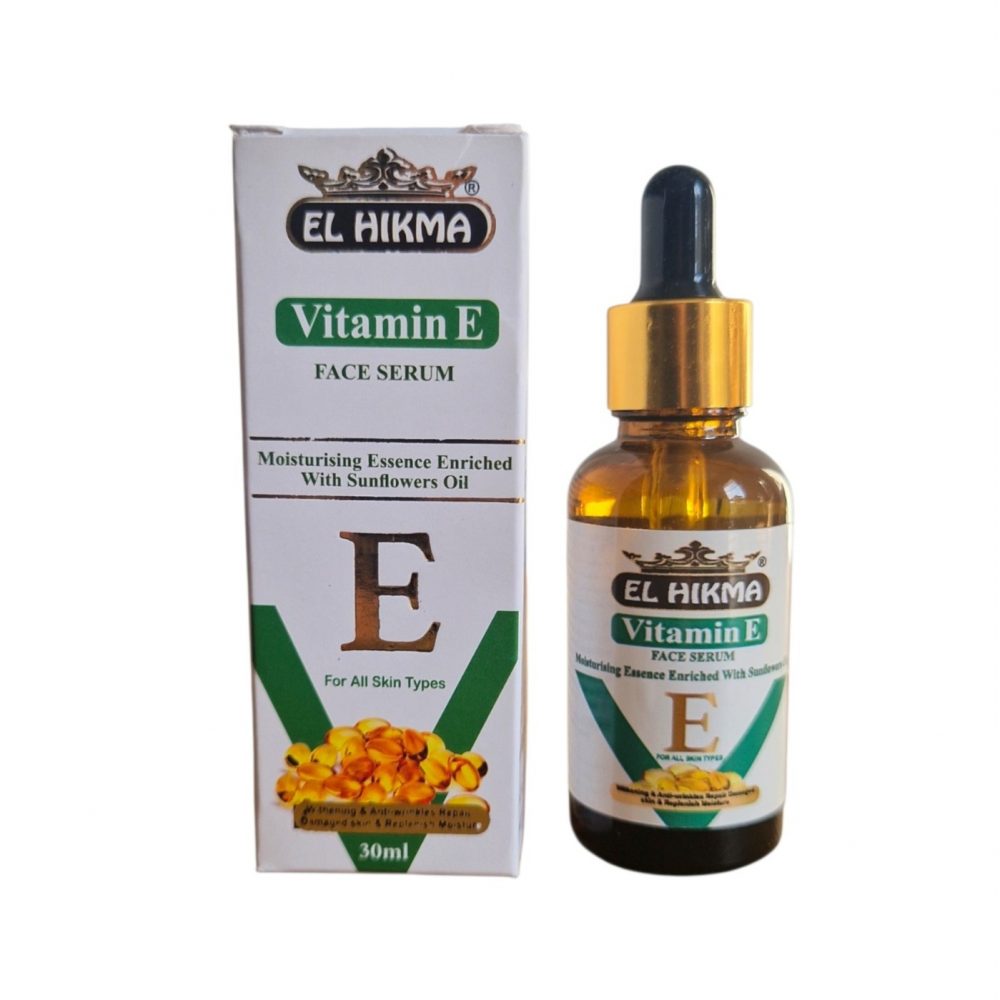 Sérum Vitamine E | Hydratation, Éclat et Régénération Naturelle | 30 ml