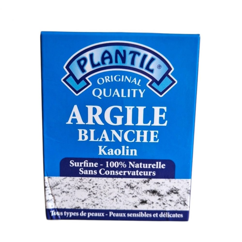 Argile Blanche PLANTIL 100 % naturelle | Sans conservateurs | 100g