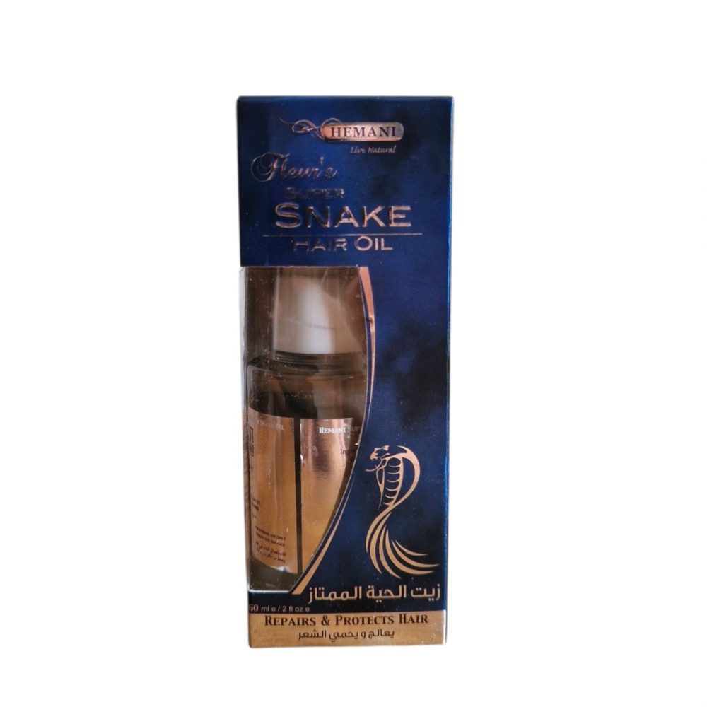 Sérum à l'Huile de Serpent Hemani | Force, Brillance et Vitalité | 60 ml