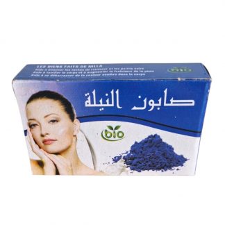 Savon Nila Bleu BIO | Purifiant et Éclaircissant | 110 g