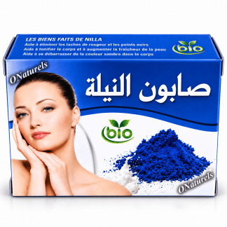 Savon Nila Bleu BIO | Éclaircissant | 110 g