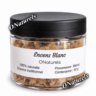 Encens Traditionnel Blanc | Parfum Oriental | 50 g