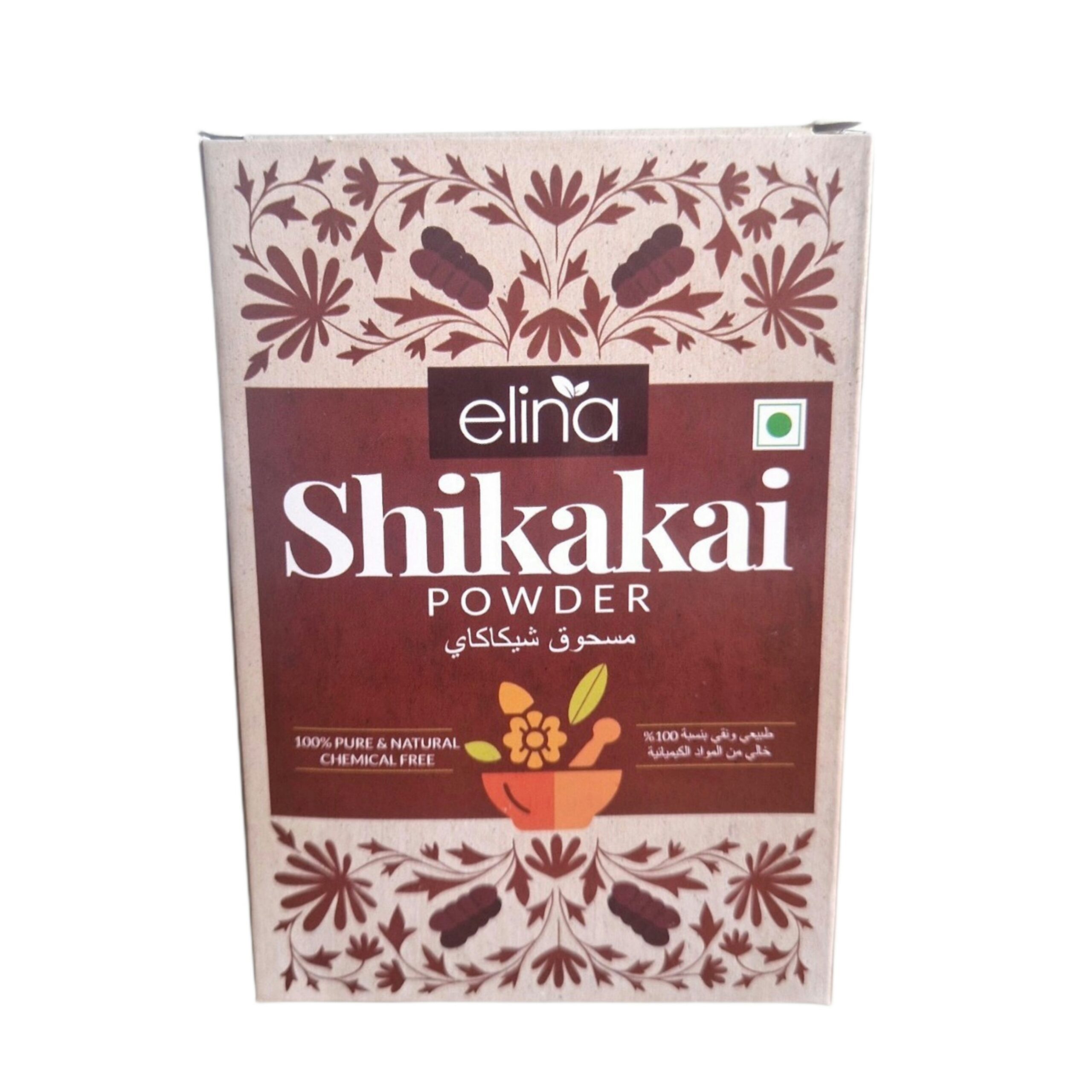 Poudre SHIKAKAI 100 % Pure et Naturelle | Soin Capillaire Ayurvédique | 100 g
