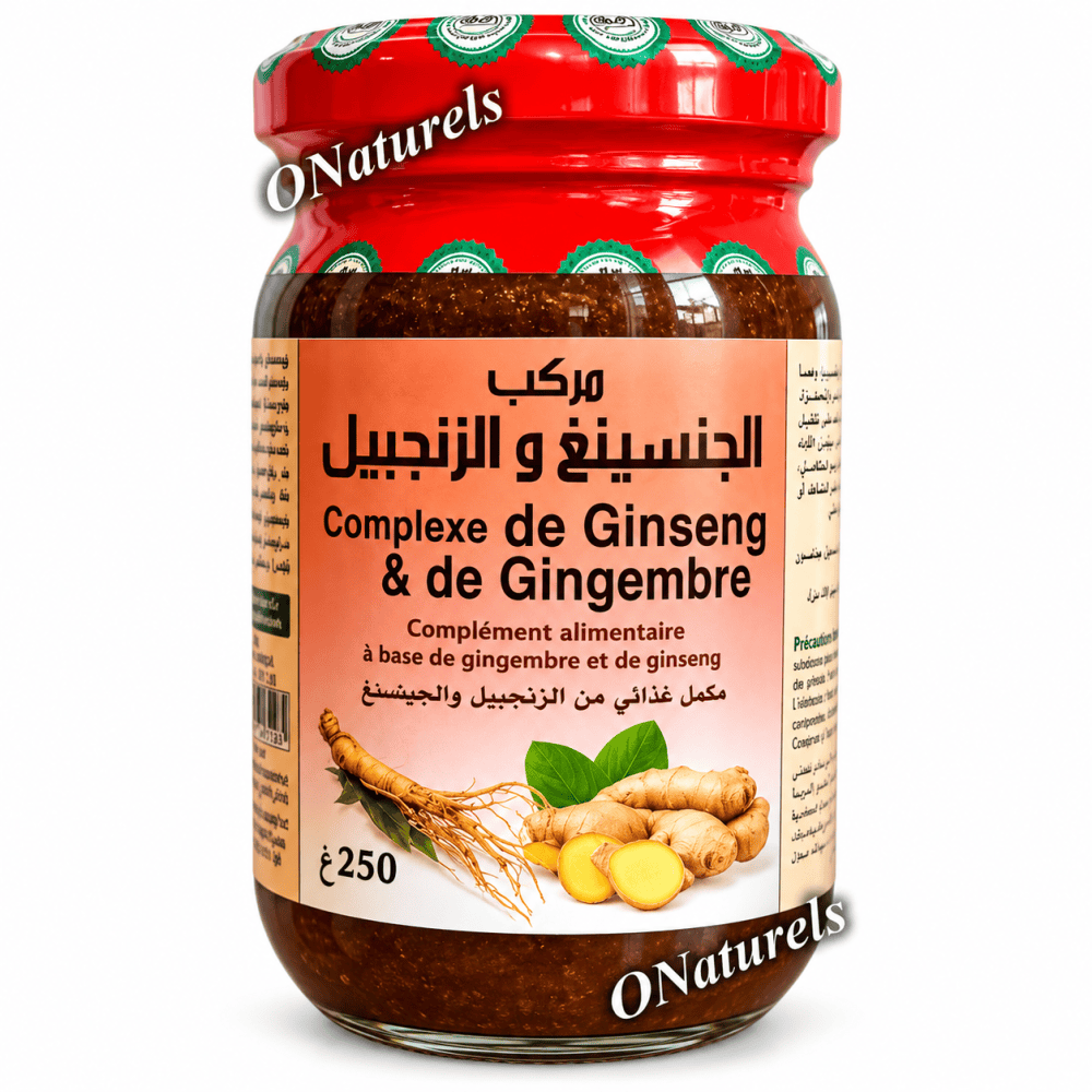Confiture de Ginseng et Gingembre | Préparation Traditionnelle | 250 g
